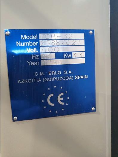 Gebruikt 1996 Erlo TCA-32