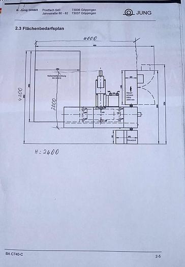 Gebruikt Jung C-740