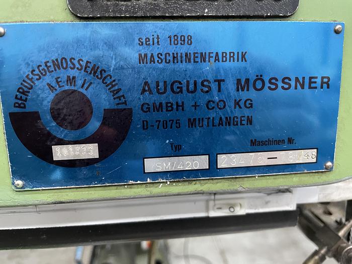 Gebruikt Mossner-Rekord SM-420