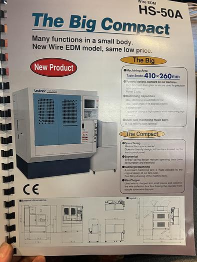 Gebruikt 1999-2000 Brother HS-50A