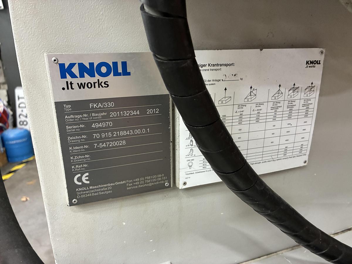 Gebruikt 2012 KNOLL Koel/filterbak