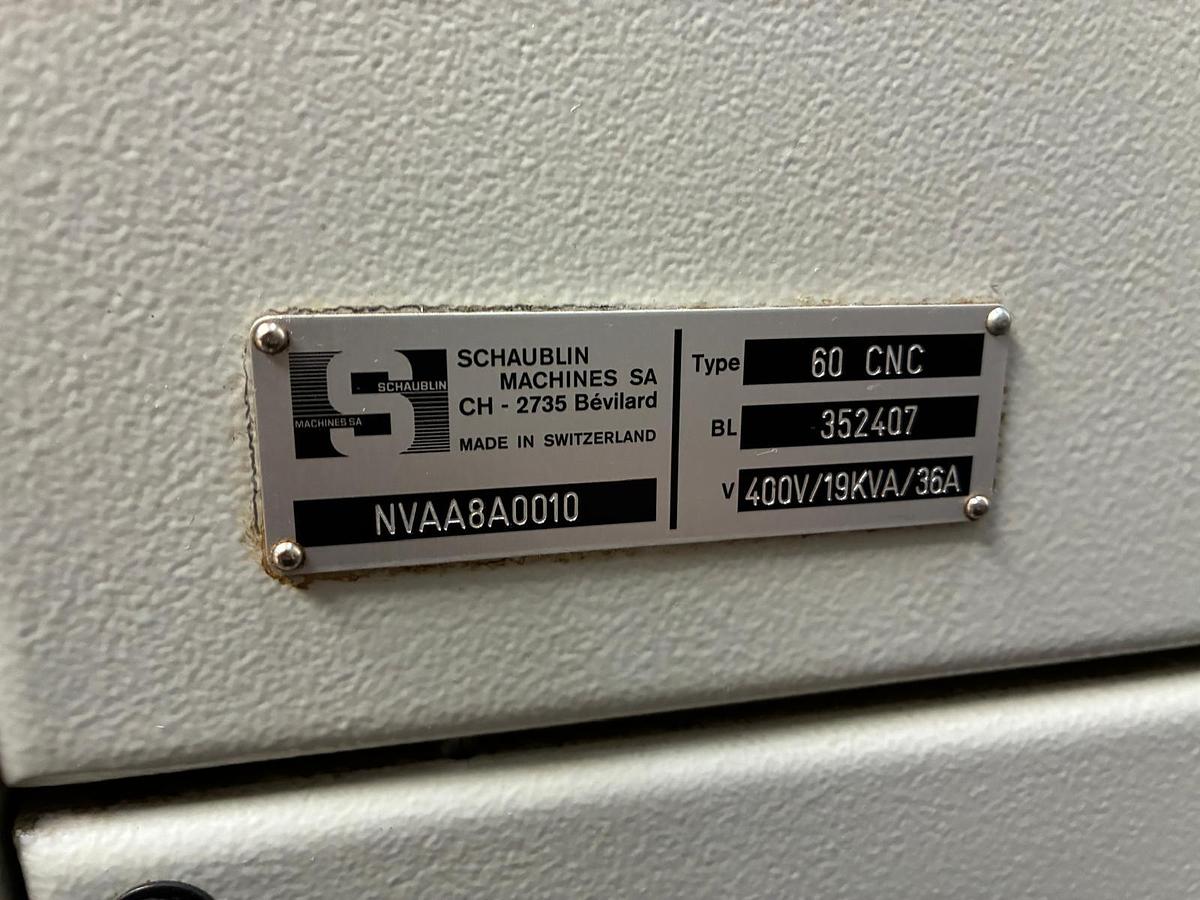 Gebruikt Schaublin 60 CNC