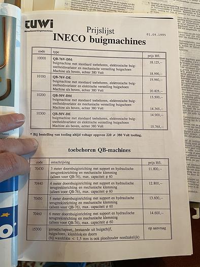 Gebruikt 1996 Ineco QB-76V DE