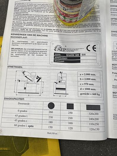 Gebruikt 1996 MEP Shark 320 SXI