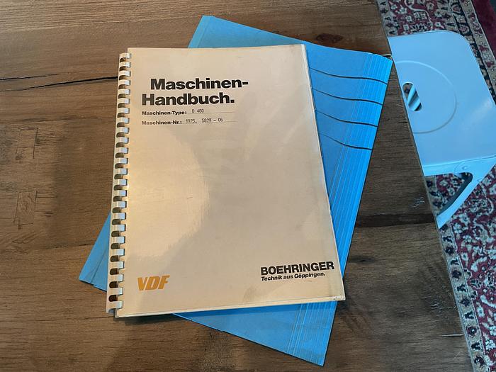Gebruikt 1975 VDF Boehringer D 480