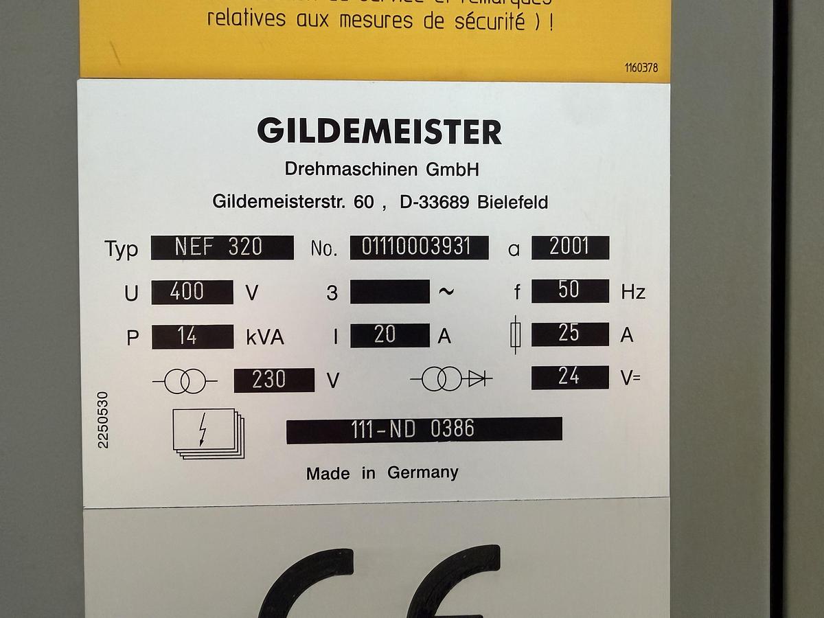 Gebruikt Gildemeister N.E.F. 320