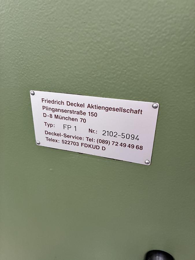 Gebruikt Deckel FP-1