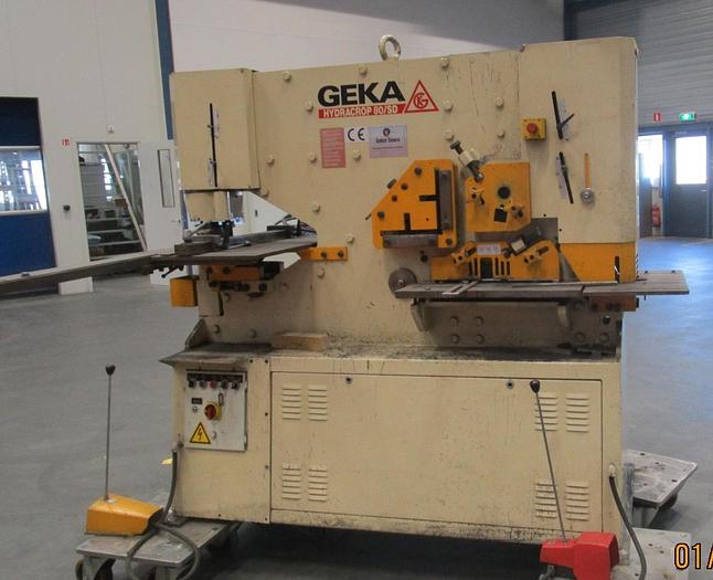 Gebruikt Geka pons/knipmachine Hydracrop 80/SD