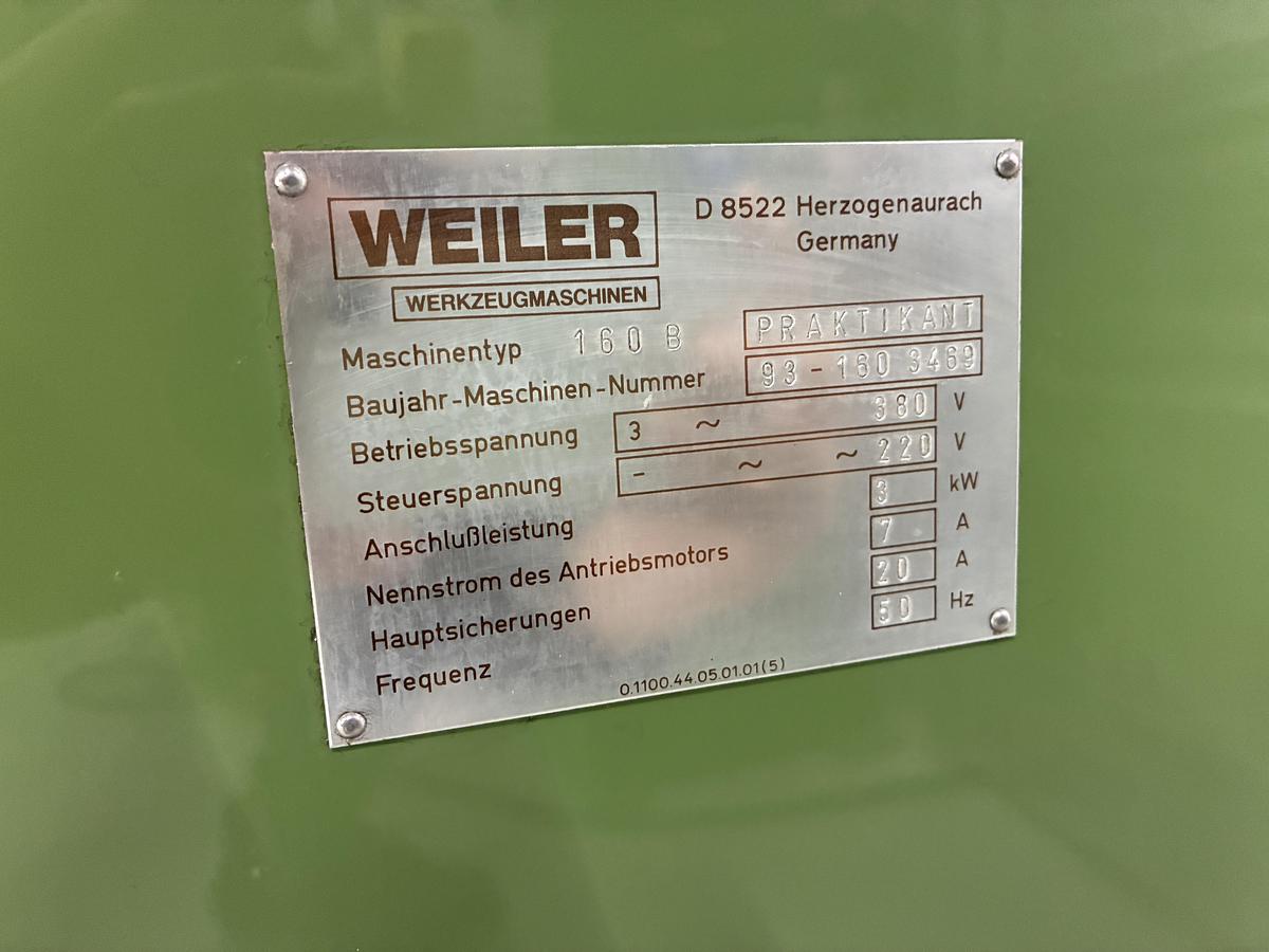 Gebruikt Weiler Praktikant 160B