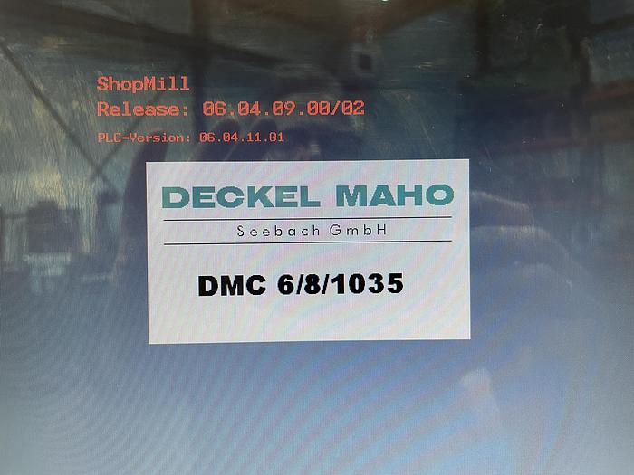Gebruikt 2008 DMG DMC 635V eco