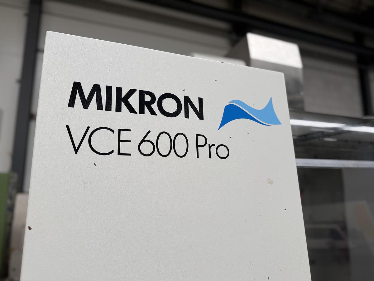 Gebruikt MIKRON VCE-600 Pro