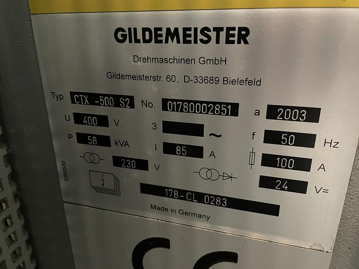 Gebruikt Gildemeister CTX-500 Serie 2