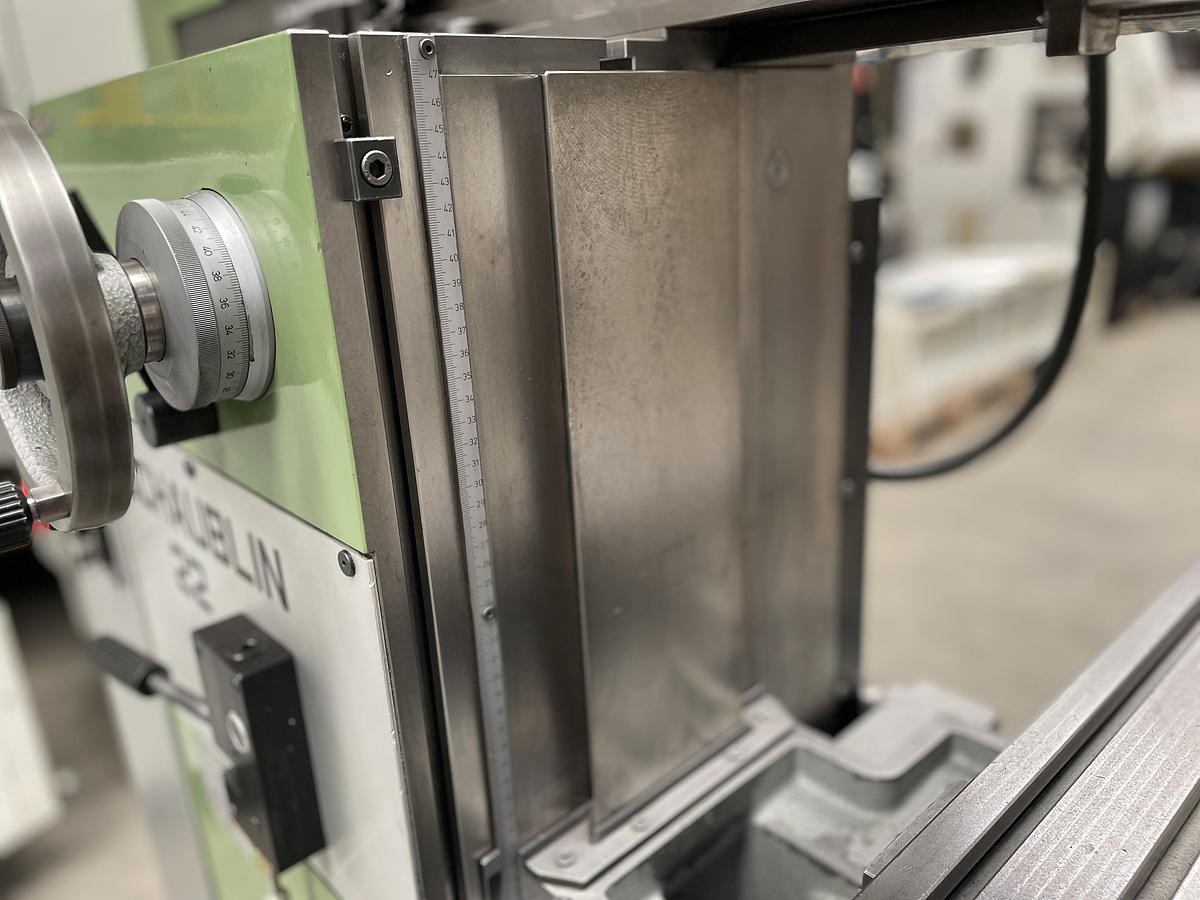 Gebruikt Schaublin 22