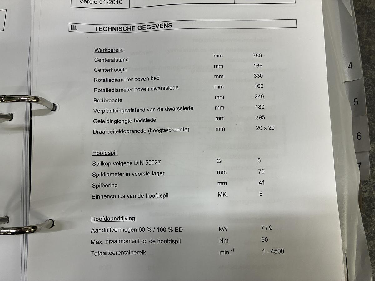Gebruikt 2010 Weiler C30 x 750