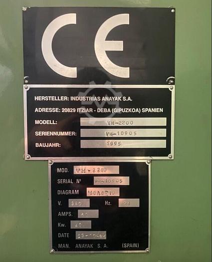Gebruikt 1995 Anayak VH 2200