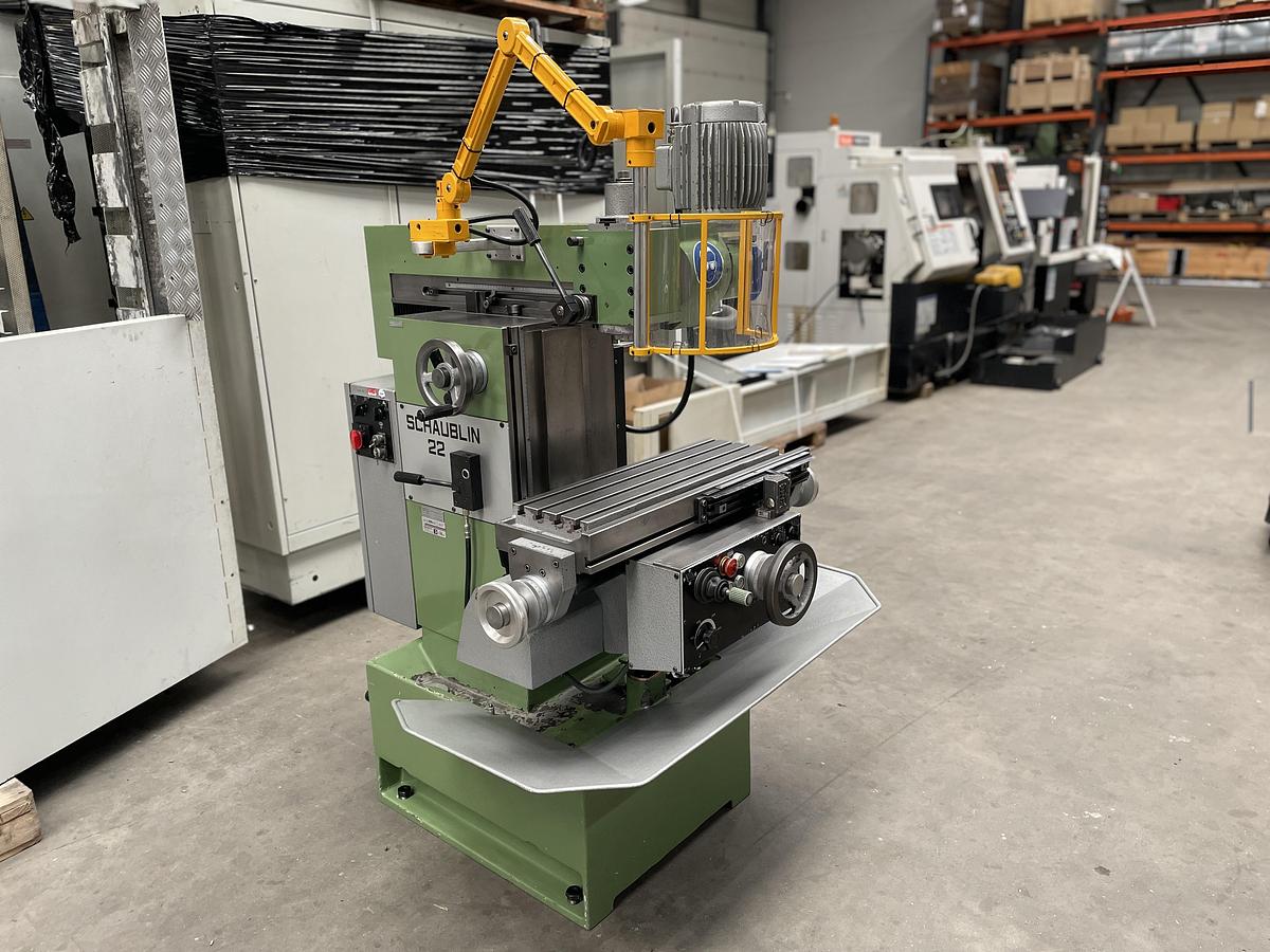 Gebruikt Schaublin 22