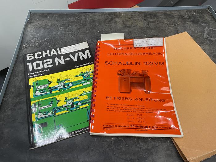 Gebruikt Schaublin 102 VM