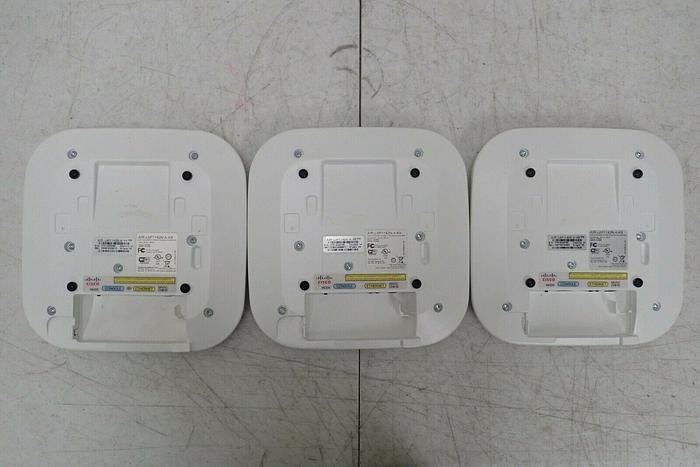 Used Lot of 3 Cisco AIR-LAP1142N-A-K9 Aironet Dual Band Access Points