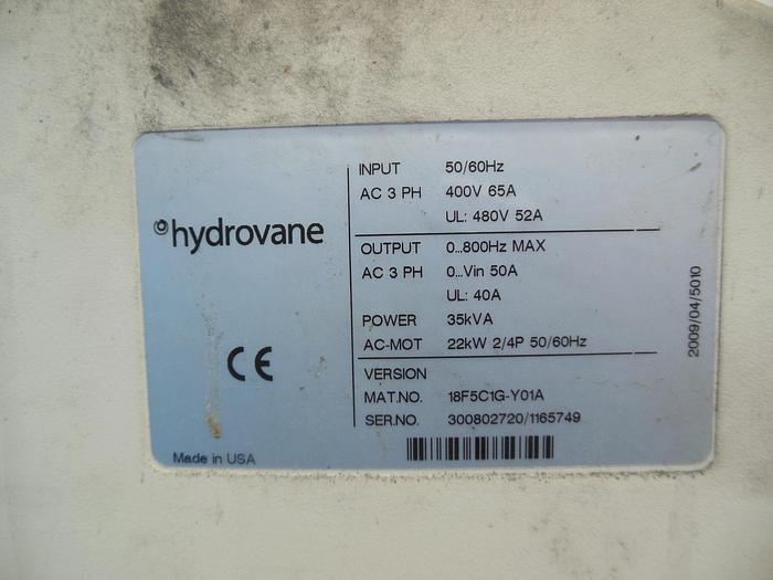 Used Compressor, Air, 30 HP, CompAir, Hydrovane, 232 PSI #S742378