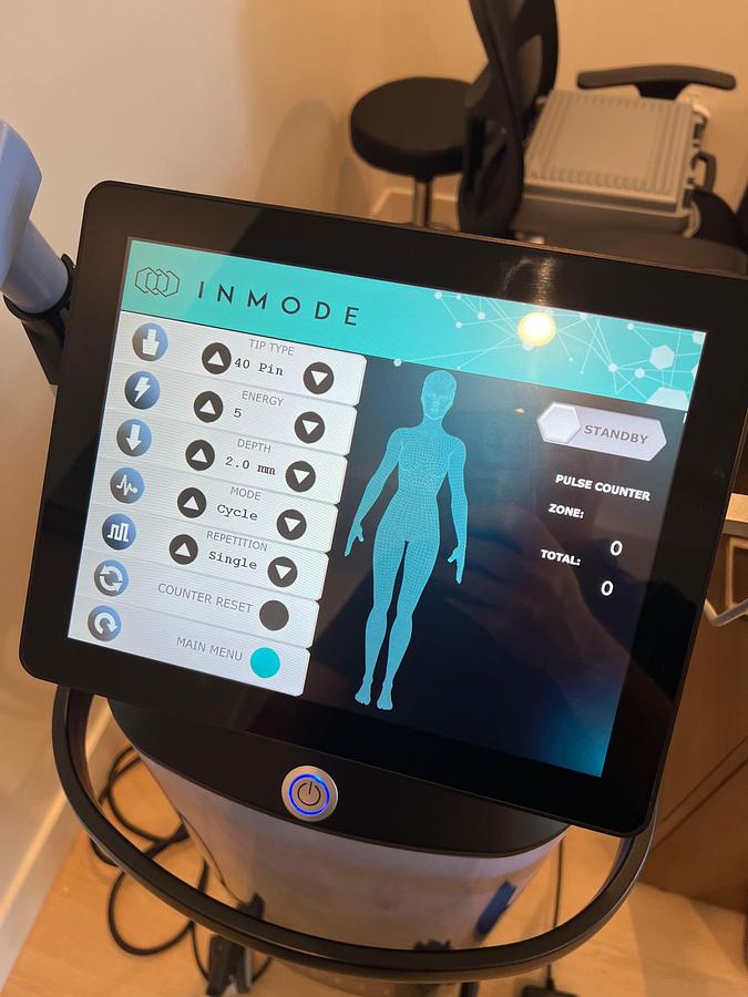 Used InMode Morpheus 8 RF system