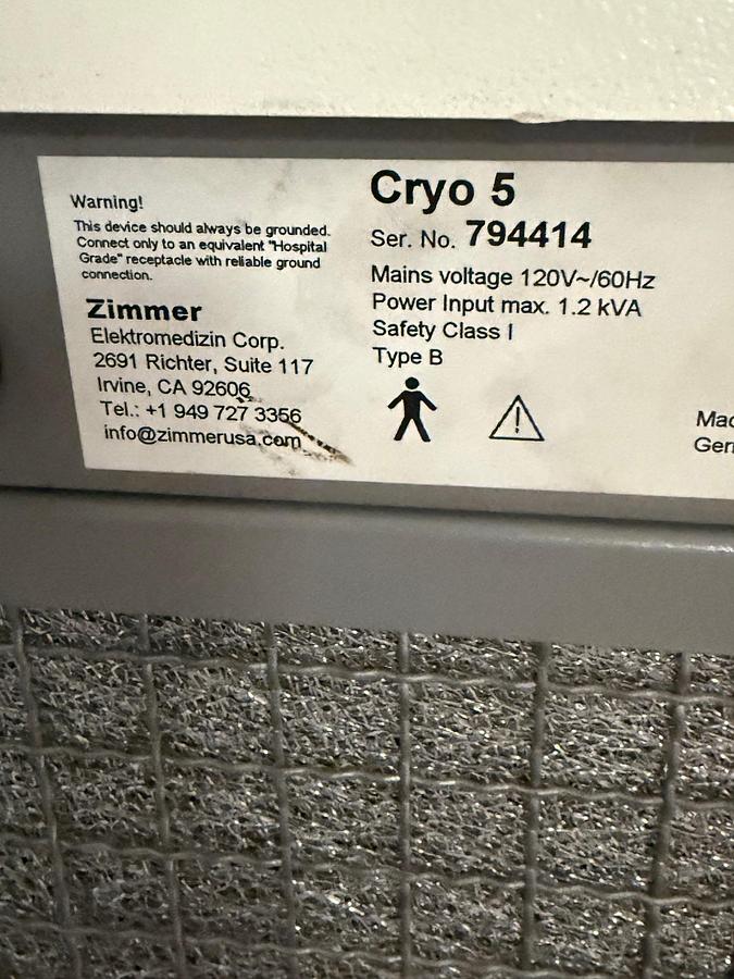 Used Zimmer Cyro 5