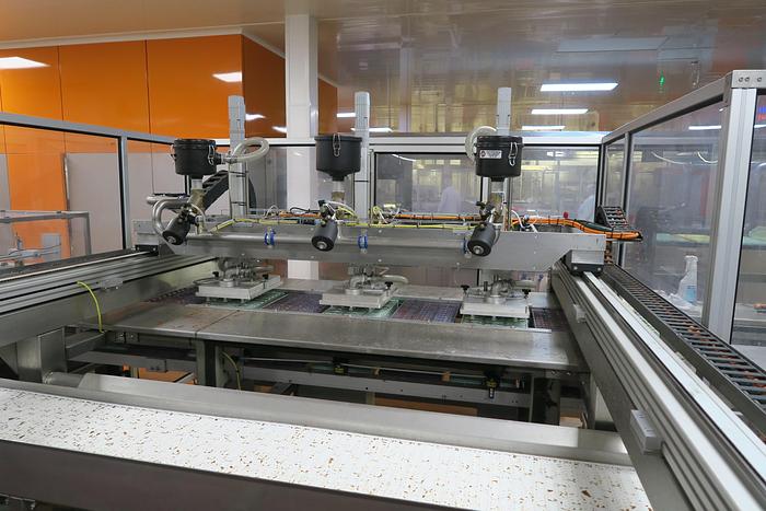 Used Aasted Frozen Cone Chocolate Moulding Line