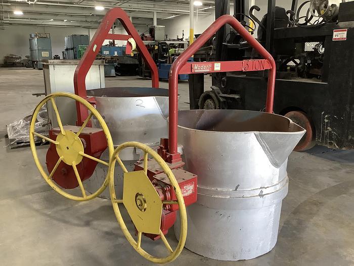 Used MODERN EQUIPMENT LADLE 3 TON (On Hold)