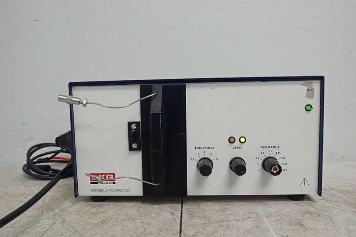 Used LKB Bromma 2238 Uvicord SII Compact UV Detector Chromatography