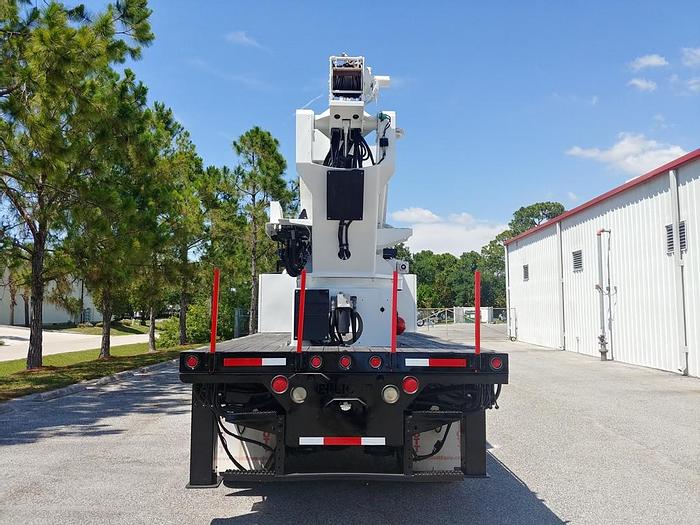 Used Elliott G85R Sign Crane on 2012 International 4300 4x2 Reg Cab Flatbed Truck - 84733