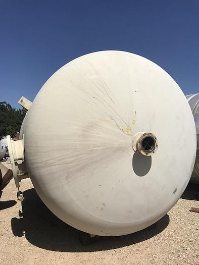 Used Used Plant Maintenance Service Corp Tank approximately 5,000 gallon 316L stainless steel vertical tank