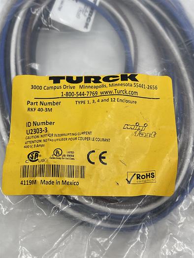 Turck RKF 40-3M