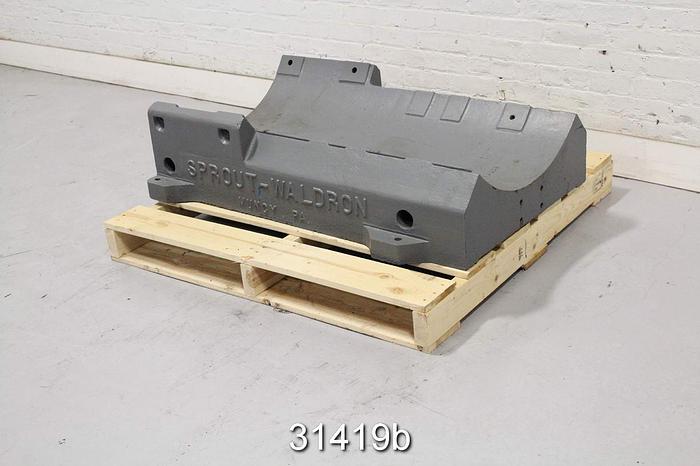 Used Sprout Waldron R20H 20" Refiner Base Plate #31419