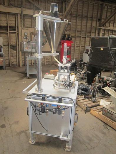 Used Filler, Rotary, 6 Head, Powder, S/st, Yu Hao #S739402