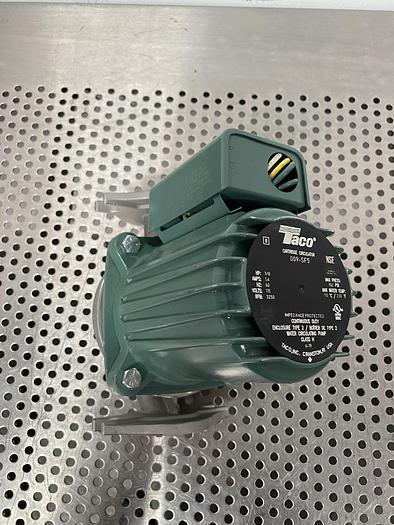 Used Taco 009-SF5 1/8 HP Flanged Hot Water Circulator Pump 120V