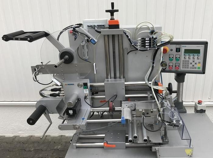 Used M 12988 D - Labeller HERMA 414/H300 SL - Semi-Auto