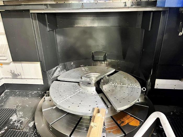 Used Hyundai Wia LV 2000 MM CNC Vertical Boring Mill W/Live Tooling