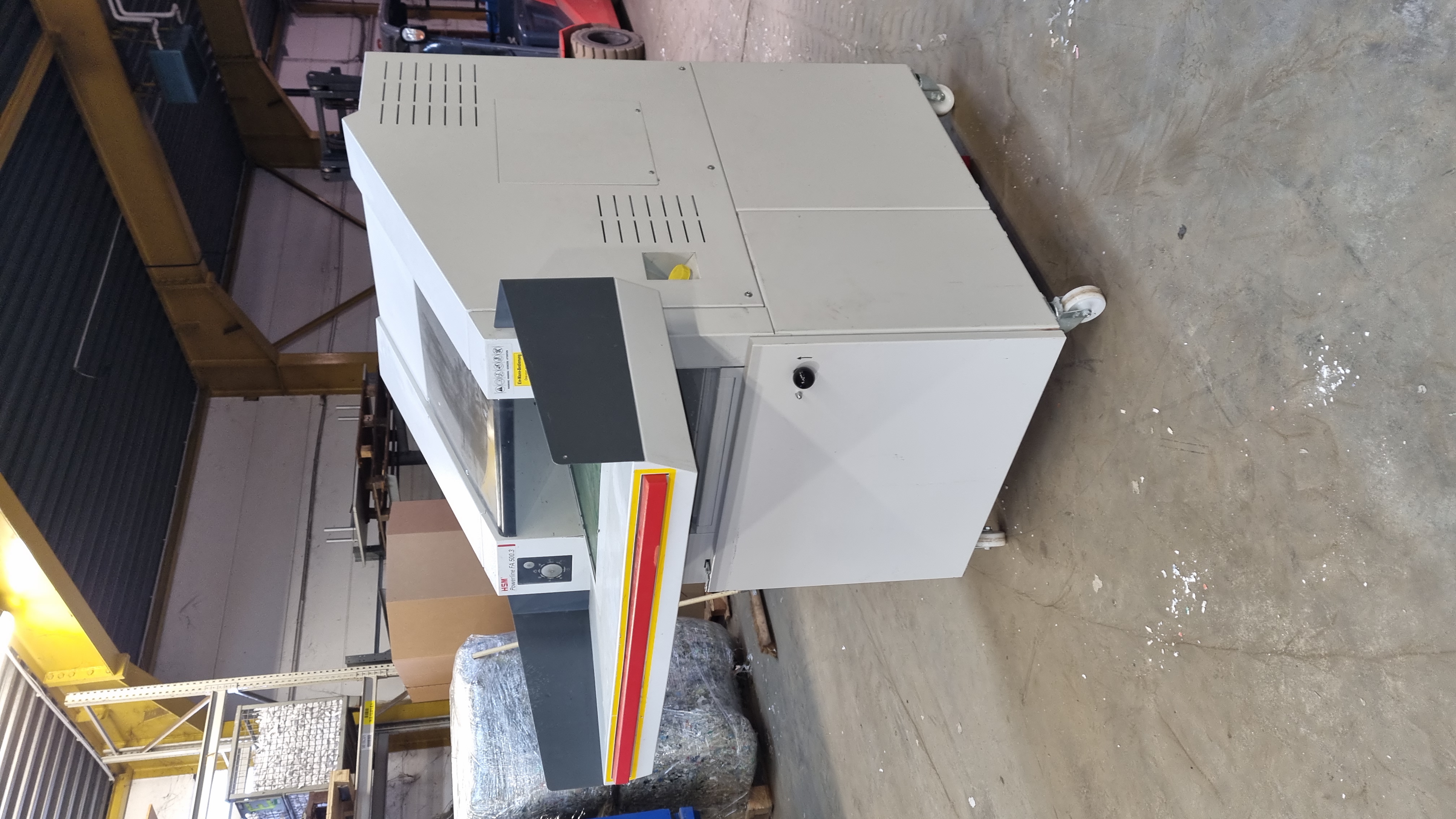 Used Aktenvernichter HSM Powerline FA 500.3, für Großmengen
