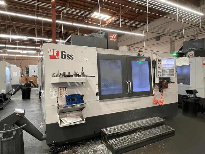 Used 2019 HAAS VF-6SS CNC Vertical Machining Center
