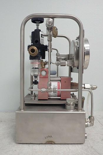 Used MaxPro High Pressure Power Pack Model MTPP06-W-PP72-1G-SG-TDG-V-RD