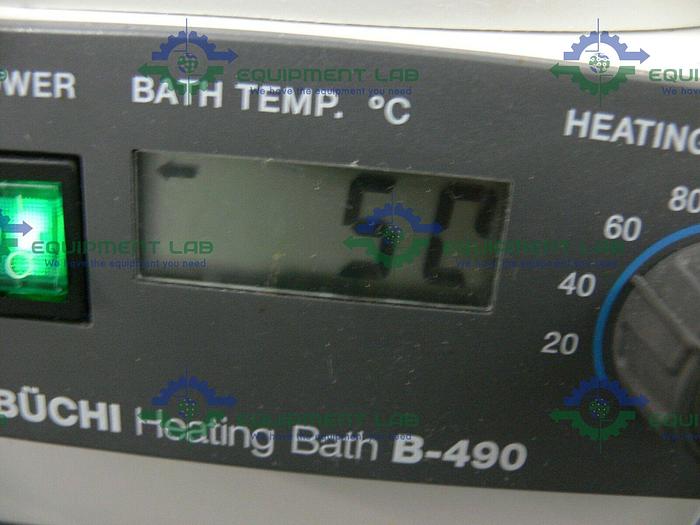 Used Buchi R-205 Rotavapor with Buchi B-490 Oil / WaterBath & V-800 Vacuum Controller