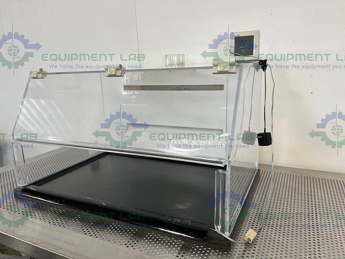 Used Flow Sciences FS2015 BKGVA 3 Ft Top Mount Vented Balance Safety Enclosure