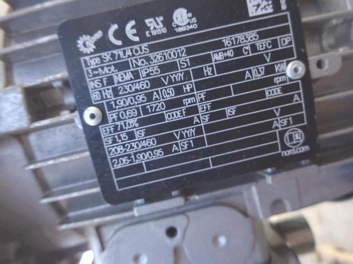 Used Conveyor, Belt, 36" x 6' S/st, Rigos, 1/2 HP, #C742842