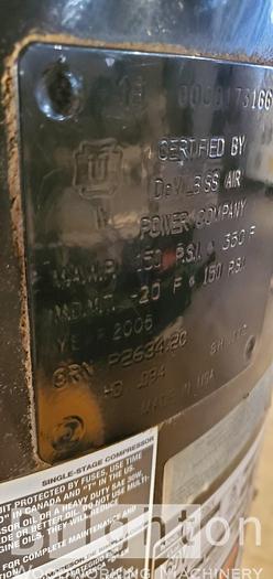 Used 2006 Devilbiss Excell C7060V Compressor