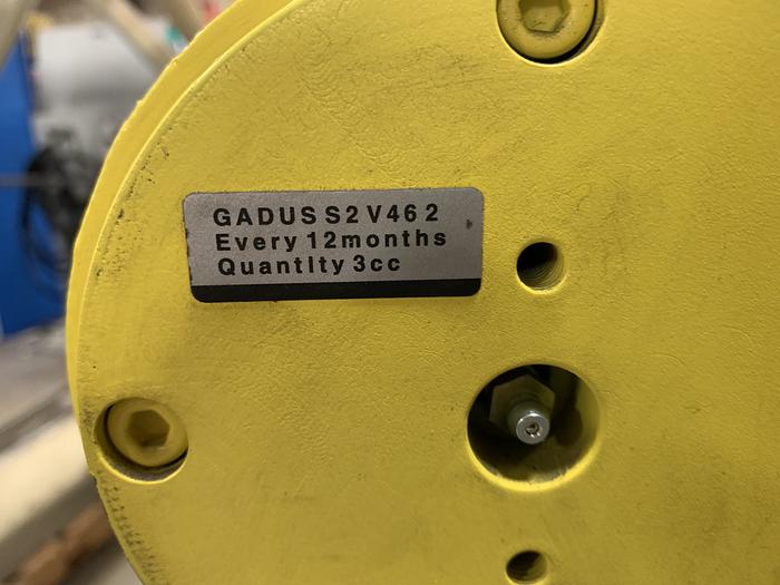 Used HYUNDIA MODEL HX400 400KG X 2573MM H REACH WITH Hi5-N80U CONTROLLER