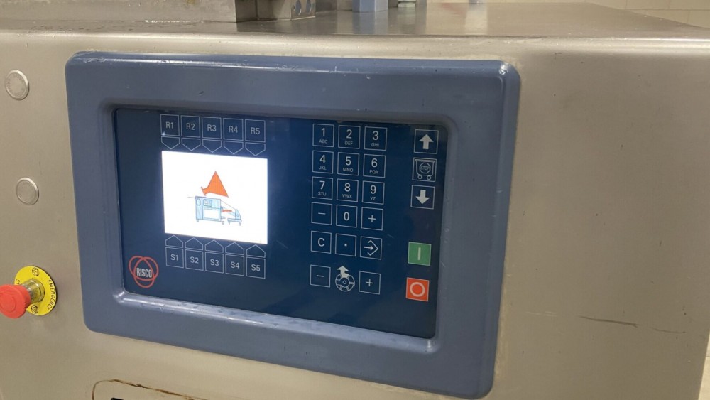 Used Risco RS650 double vacuum filler