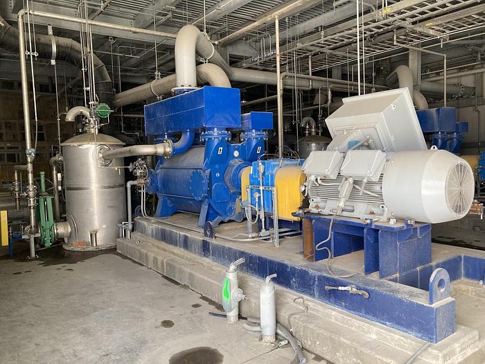 Used FLSmidth Model 3M54 Emico-Extractor 54 sqm. vacuum belt filter