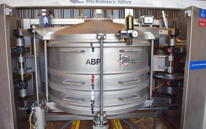 Used USED GREAT WESTERN TB 611/3 IN-LINE GYROSCOPIC PRESSURE SIFTER