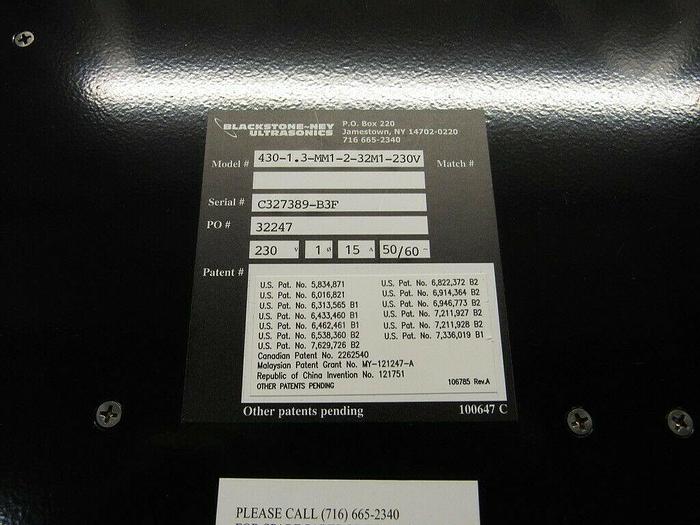 Used Blackstone-Ney MultiMeg