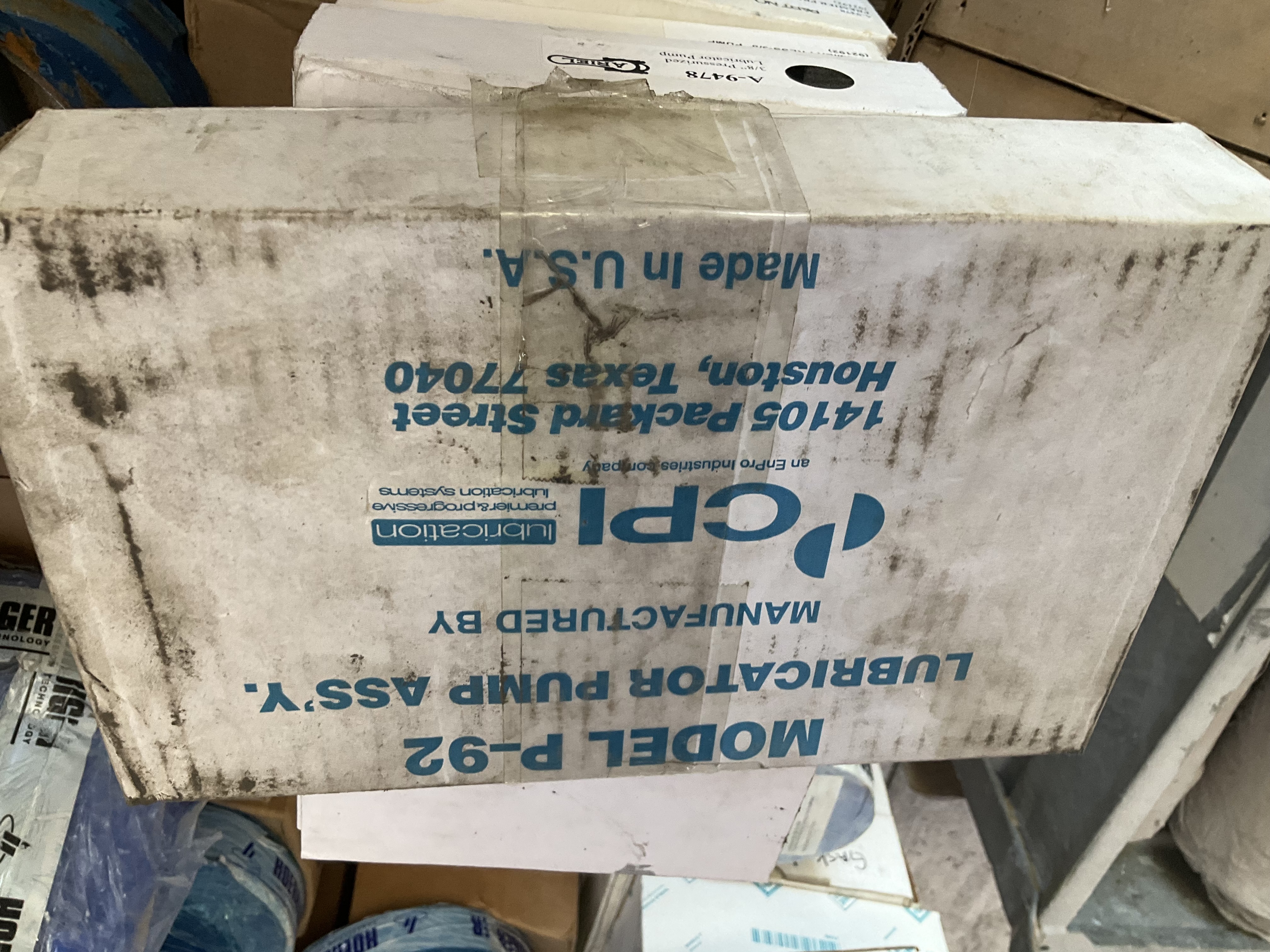 CPI Lubricator Pump Model P-92