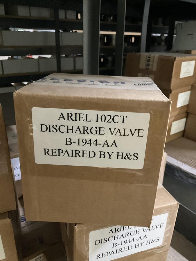 Rebuilt Ariel 102CT Discharge Valve PN: B-1944-AA